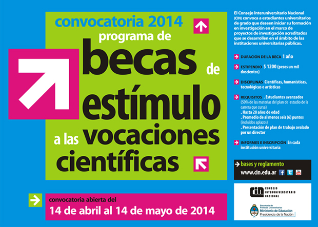 afiche becas