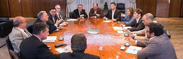 Reunión de trabajo con el ministro de Economía