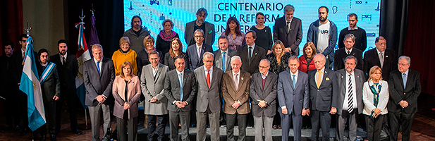 Conmemoración del centenario de la Reforma Universitaria del 18