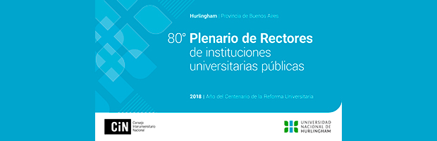 Plenario de Rectores en Hurlingham, Buenos Aires