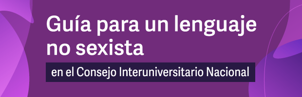 El CIN impulsa un lenguaje no sexista para la redacción de sus comunicaciones