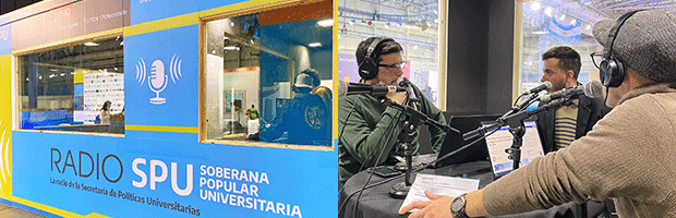 Las radios universitarias presentes en Tecnópolis