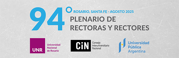 Rectoras y rectores sesionarán desde Rosario